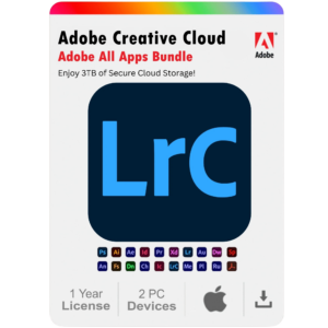 Adobe Lightroom Classic 2025 1-Year Subscription for Mac (2 Devices)
