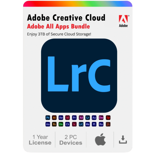 Lightroom-Classic-1-1.png Adobe Lightroom Classic 2025 1-Year Subscription for Mac (2 Devices)