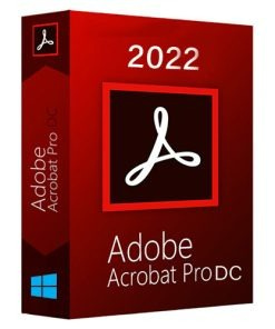 Adobe Acrobat PRO DC 2022 Lifetime License For Windows